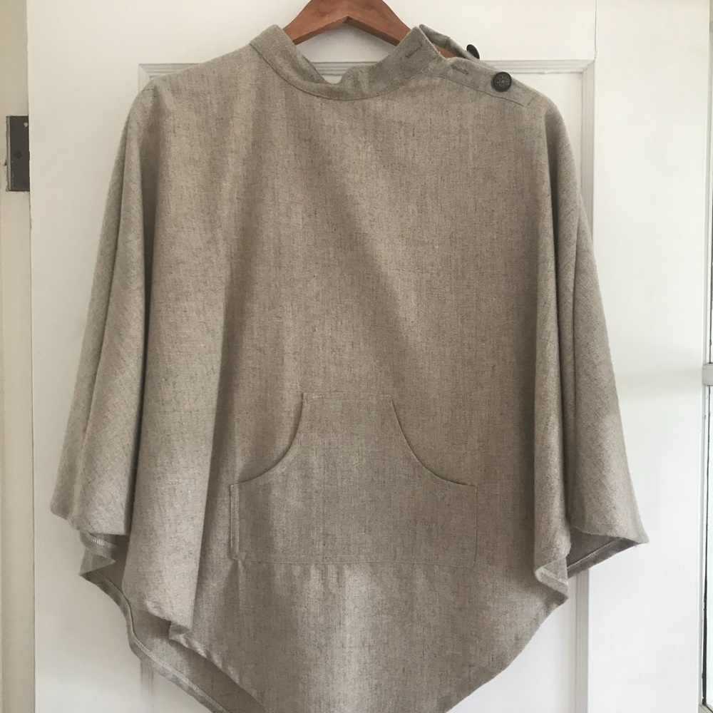 Never worn poncho made in Ireland.